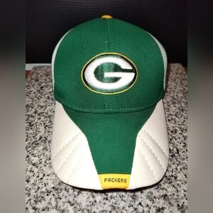 Reebok Green and Cream Hat